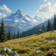 Alpine Meadow Ambience