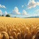 Golden Wheat Field Ambience