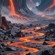 Volcanic Lava Flow Ambience