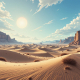 Windy Desert Dunes
