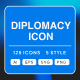 Diplomacy Icon Set