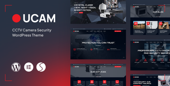 Ucam – CCTV Security Camera WordPress Theme – 0 Sold!