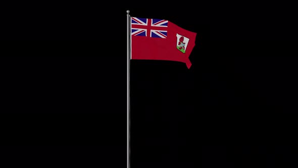 Bermuda Flag Pole Loops With Alpha