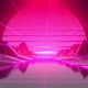 Retrowave neon Road Sun Magenta 90s - VideoHive Item for Sale