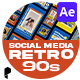 Retro 90s Social Media Templates For Ae - VideoHive Item for Sale