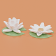 Cartoon White Lotus Water Lily 3D model - 3DOcean Item for Sale
