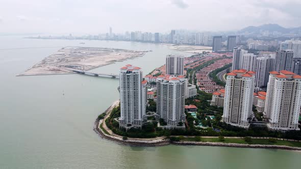 Aerial view Seri Tanjung Pinang