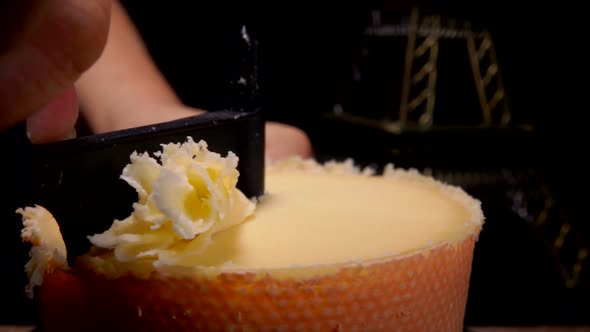 Girolle Cheese Scraper Cuts Shavings From Cheese