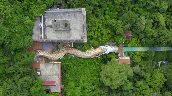 Wat Ban Tham Temple and Cave in Kanchanaburi Thailand