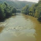 Aerial Shot of Dirty River - VideoHive Item for Sale