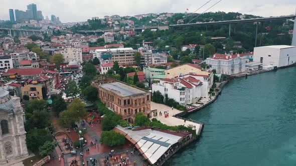 Ortakoy and Bosphorus 