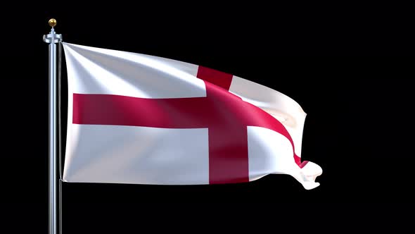 England Waving Flag