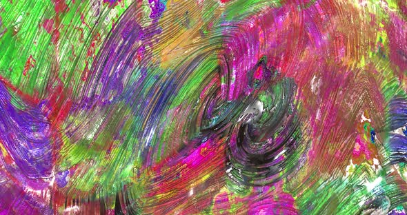 Abstract multicolor twisted animation.Abstract liquid background motion graphic.