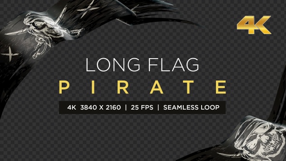 Long Flag Pirate