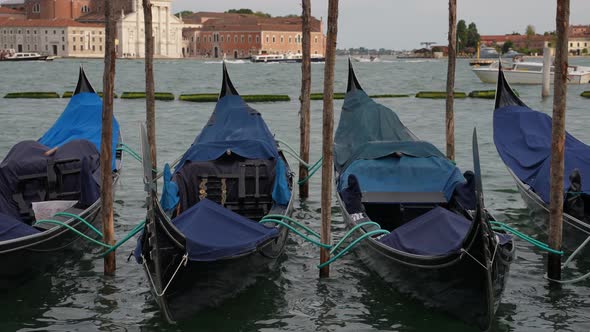 Gondolas in Venice.Italy 08