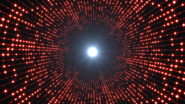 Red Particles Tunnel Loop alt