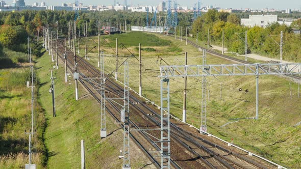 View of the Electric-Train road.