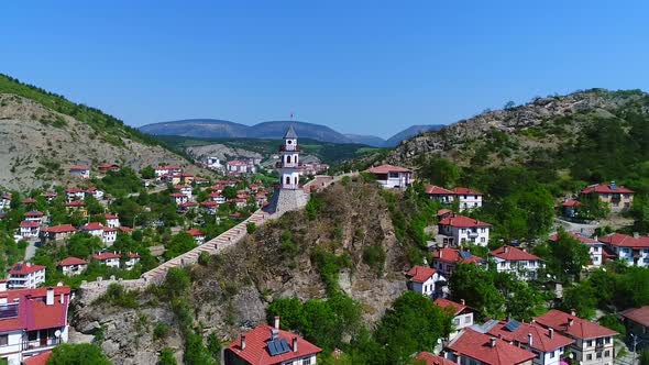 Ottoman clock tower and ottoman quarter.