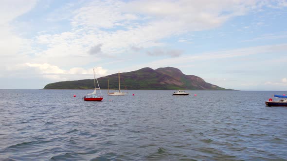 The Holy Isle in Scotland Which Is A Secluded Island In The Firth of Clyde