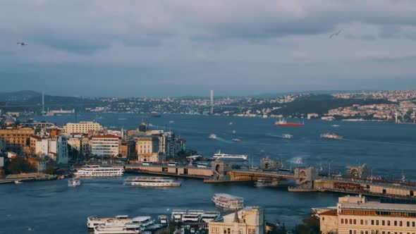 Turkey Istanbul Time Lapse 8K