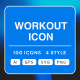 Workout Icon Set