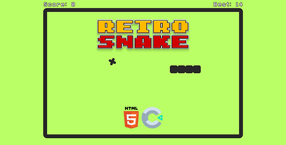 Retro Snake - Construct3 - HTML
