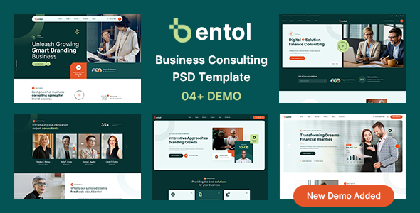 Bentol - Business Consulting PSD Template