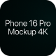 Your Design, Perfectly Displayed – Phone 16 Pro Mockup - VideoHive Item for Sale