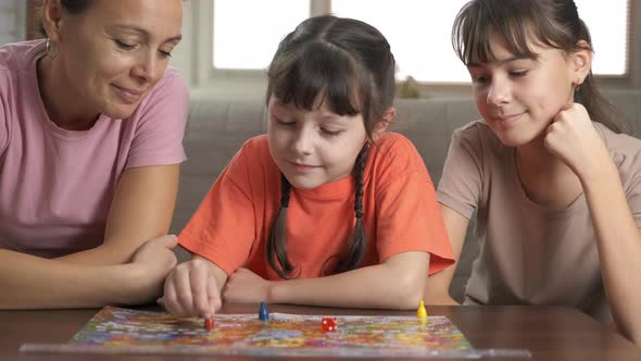 Family Table Game Together