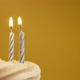 Three Candles On A Cupcake - VideoHive Item for Sale