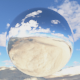 360 degree HDRI Panorama of Mars-like desert Exoplanet, environment map - 3DOcean Item for Sale