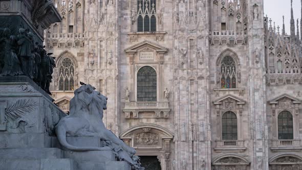 Statue of Vittorio Emanuele II, Milan, Italy 07