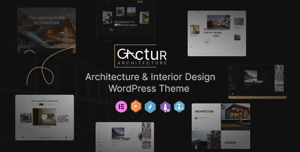 Gactur – Architecture & Interior Design WordPress Theme – 0 Sold!