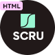 SCRU - Creative SAAS & Agency HTML Template - ThemeForest Item for Sale