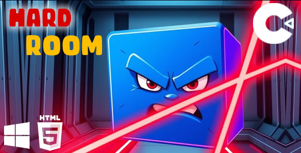 HARD ROOM CUBE - HTML5 Game (Construct 3)