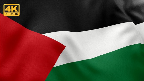 Palestine Flag - 4K