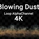 Blowing Dust Alpha Loop 4K - VideoHive Item for Sale