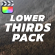 Lower Thirds Pack / FCPX - VideoHive Item for Sale