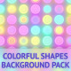 Colorful Shapes Background Pack - VideoHive Item for Sale