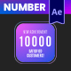 Number Count Animation - VideoHive Item for Sale