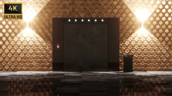 4K - Luxury Elevator Transition alt