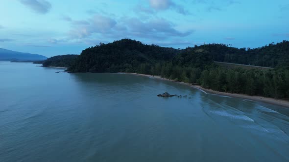 The Beaches at the most southern part of Borneo Island