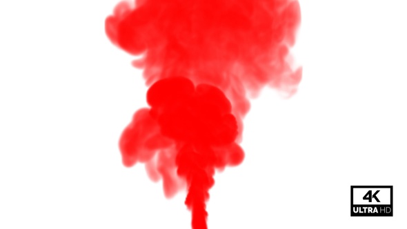 Lots Of Red Smoke Rising Streams alt
