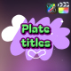 Dynamic Plate Titles for FCPX - VideoHive Item for Sale