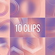 Elegant Abstract Shapes Backgrounds - 10 Clips - VideoHive Item for Sale