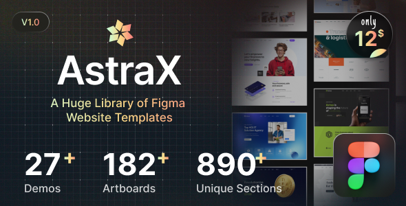 AstraX - The Multi-purpose Figma Template