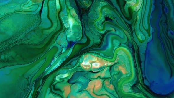 Abstract Bright Colours Paint Spreading Texture alt