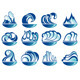 Set of Wave Symbols - GraphicRiver Item for Sale