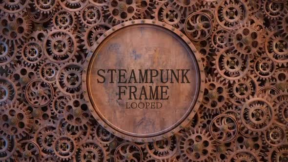 Steampunk Frame 4K