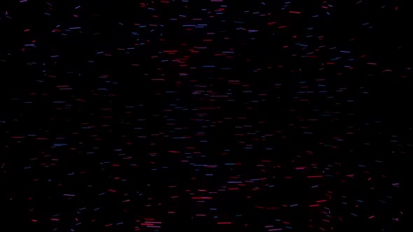 Tech Red Blue Video Overlay Background